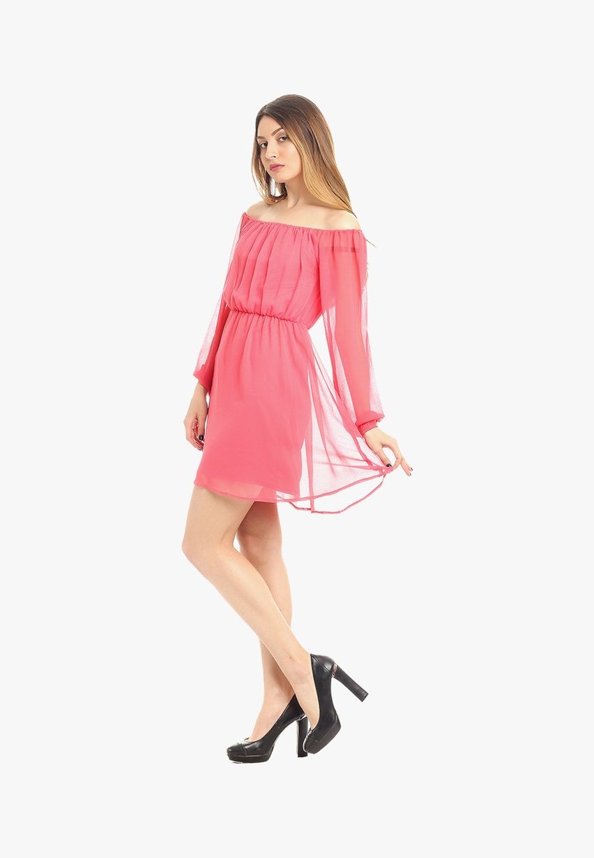 Off Shoulder Skater Dress